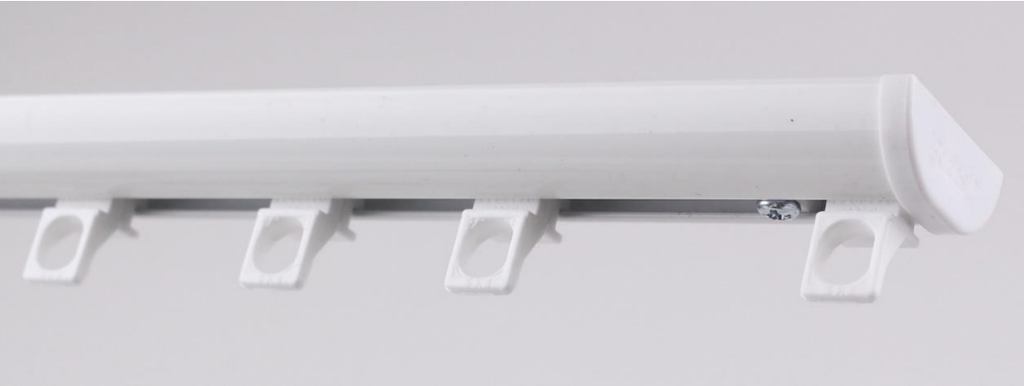 Rail rideau DS glisseurs blanc - Atmosphère